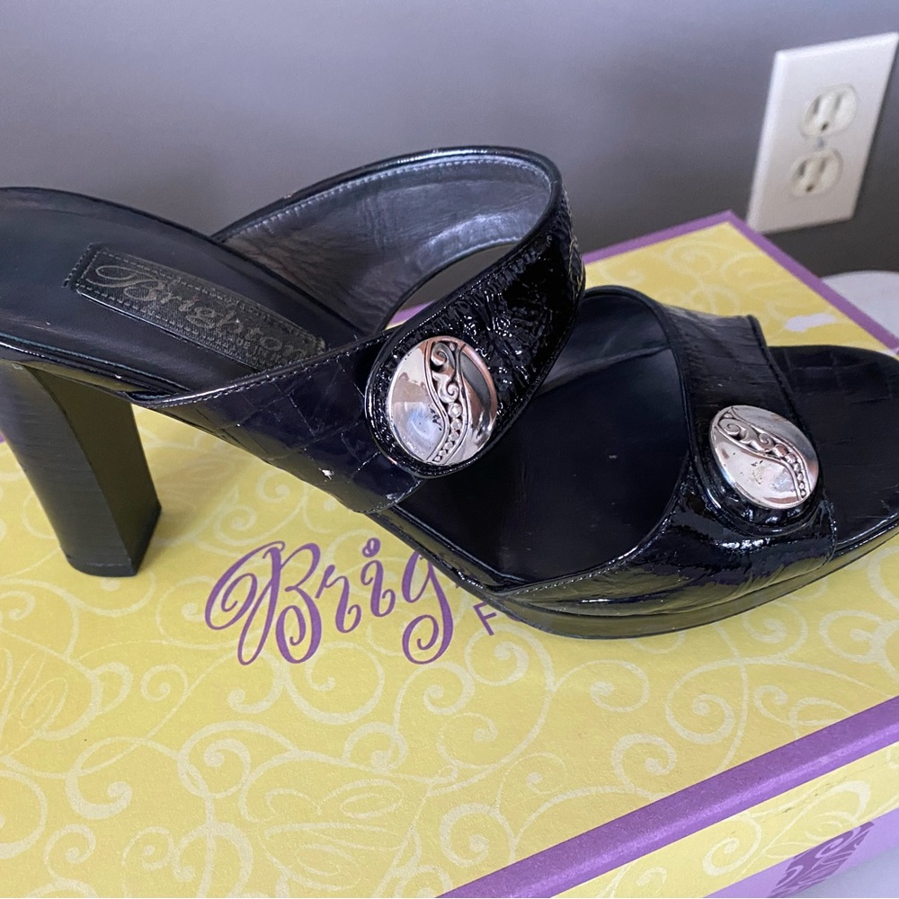 Brighton Vanity Sandal, Black